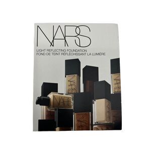 NARS LIGHT REFLECTING FOUNDATION 4-Shades Single Use Sampler Card New Sealed
